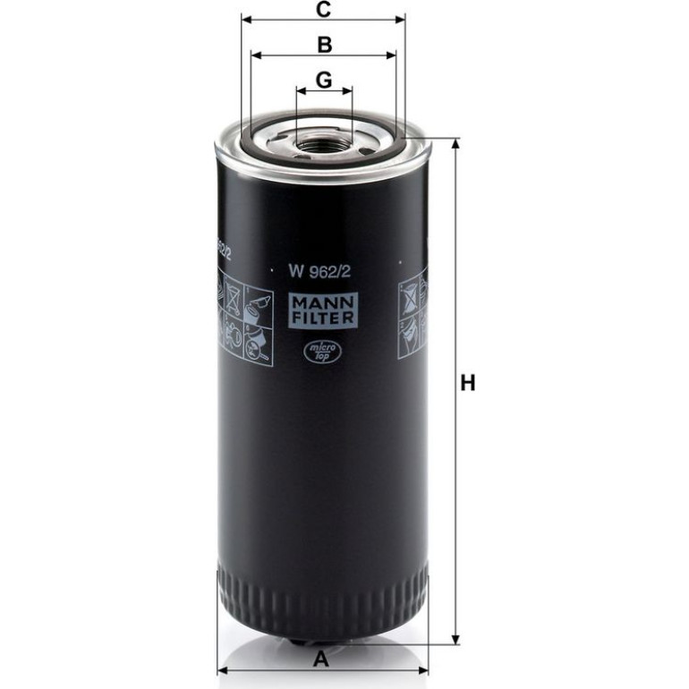 Ölfilter W 962/2