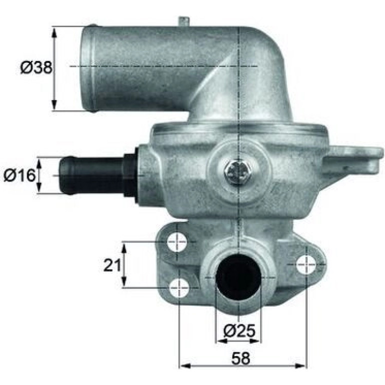 Thermostat, Kühlmittel TI 135 80D Thermostat, Kühlmittel TI 135 80D