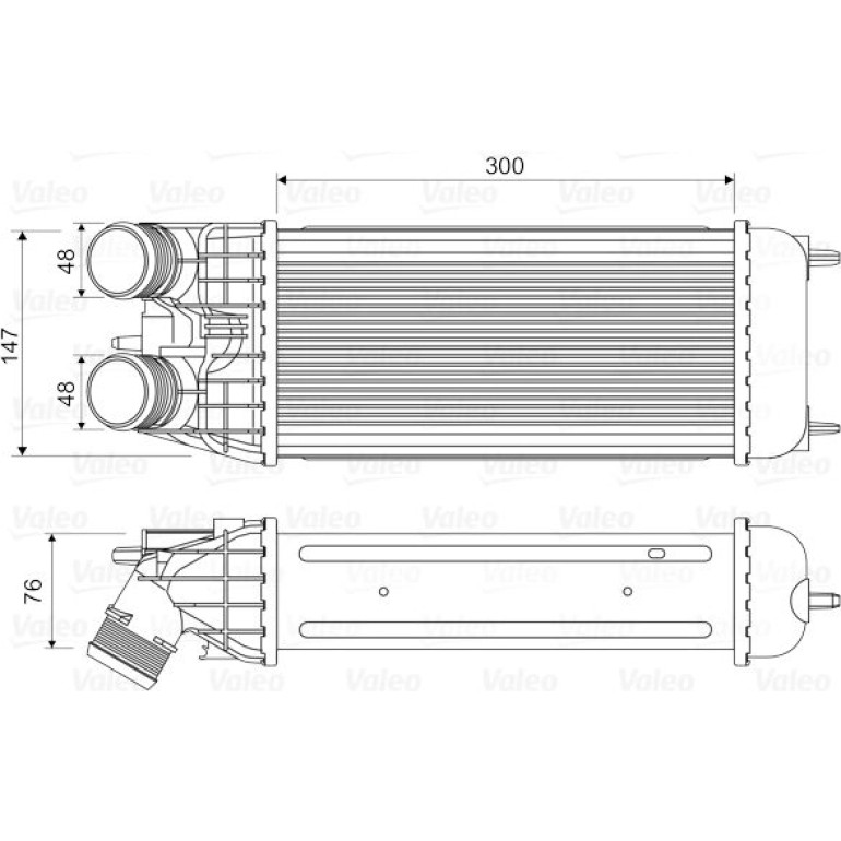 Ladeluftkühler 818547