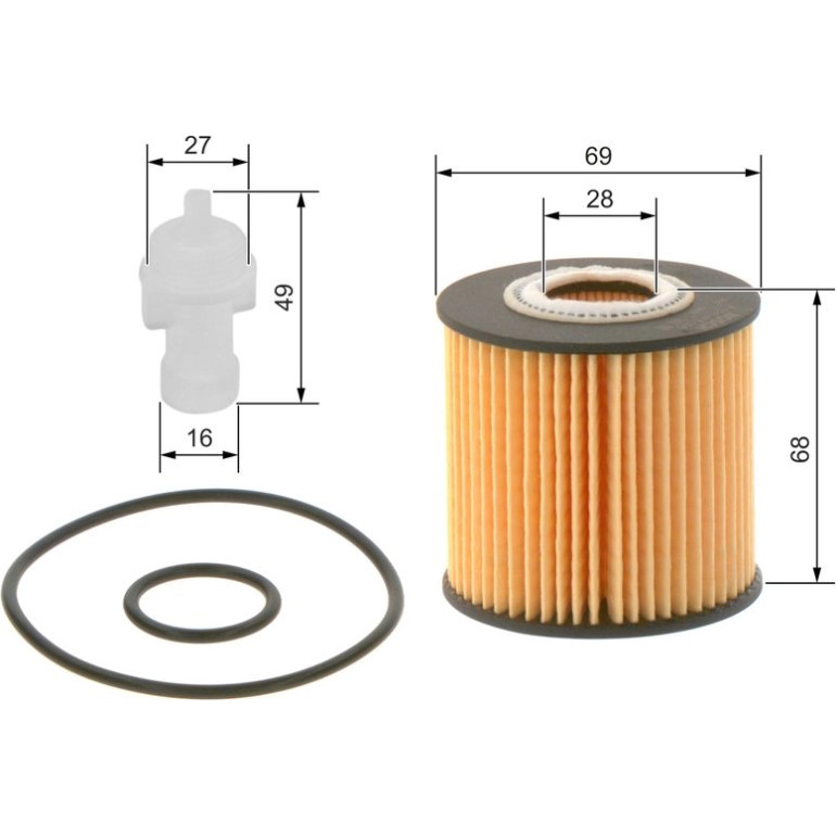 BOSCH F 026 407 098 Ölfilter BOSCH F 026 407 098 Ölfilter