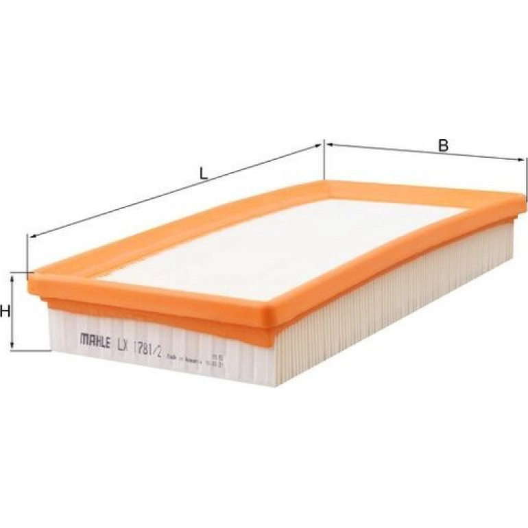Luftfilter LX 1781/2 Luftfilter LX 1781/2