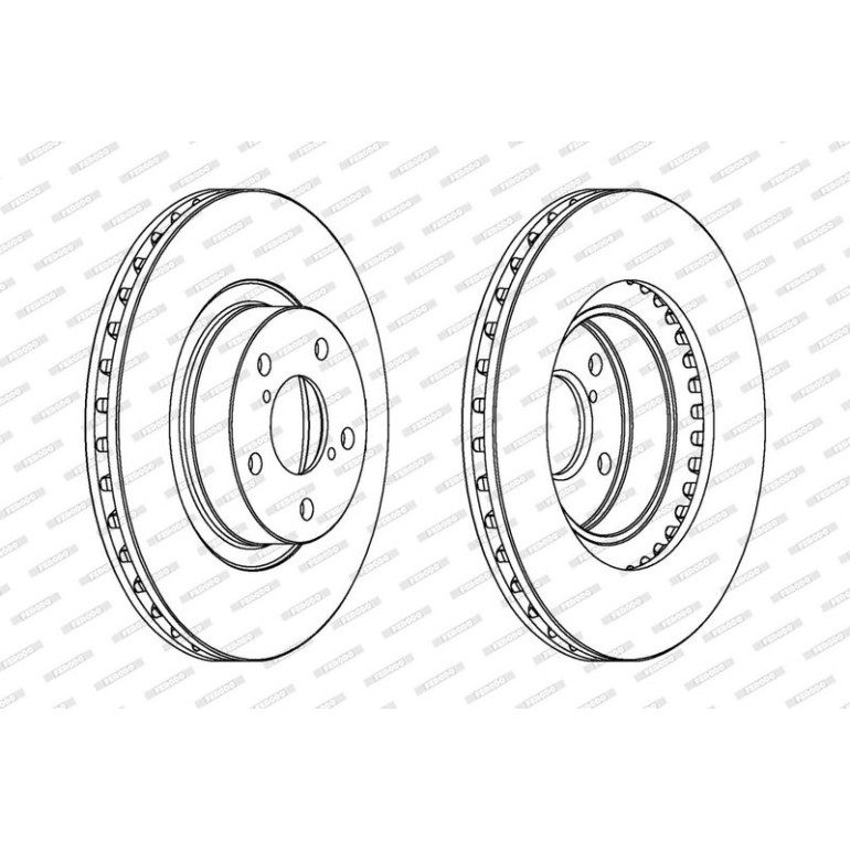 Bremsscheibe DDF679C Bremsscheibe DDF679C