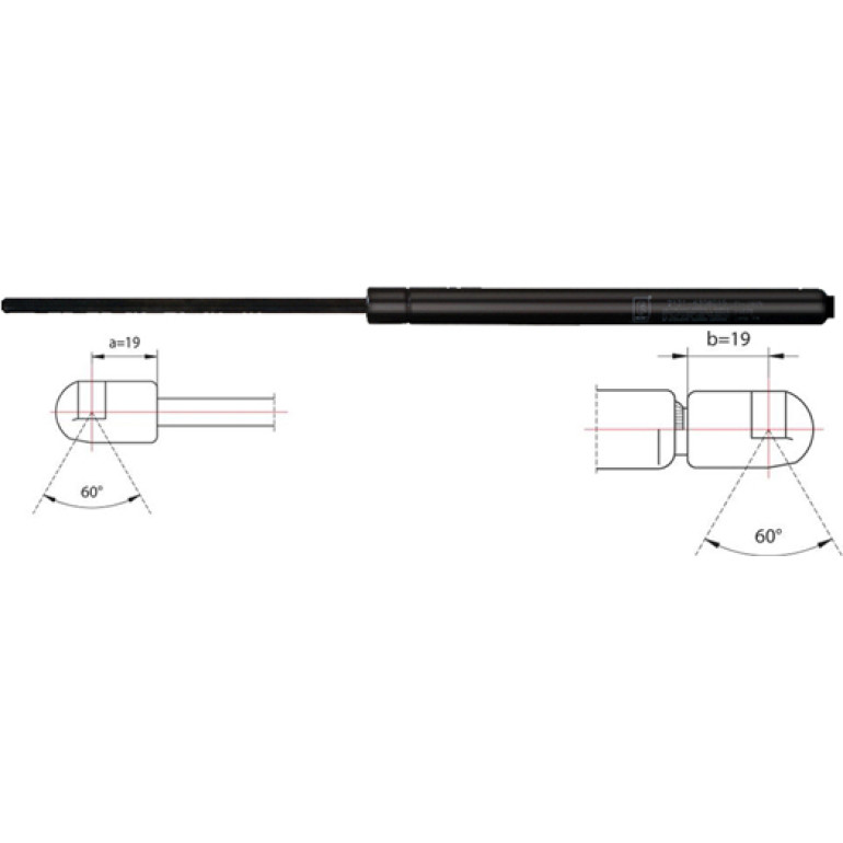 Gasfeder, Koffer-/Laderaum 2110483 Gasfeder, Koffer-/Laderaum 2110483