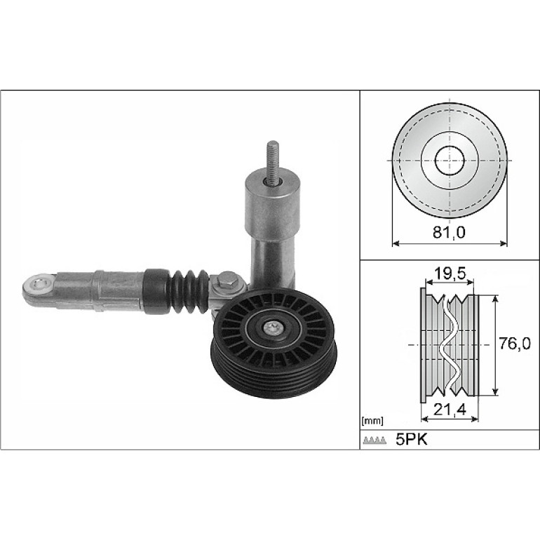 Spannarm, Keilrippenriemen 534 0014 10 Spannarm, Keilrippenriemen 534 0014 10