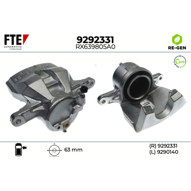 Bremssattel 9292331 Bremssattel 9292331