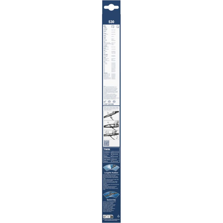 BOSCH 715 Scheibenwischer Twin 3 397 118 400 BOSCH 715 Scheibenwischer Twin 3 397 118 400