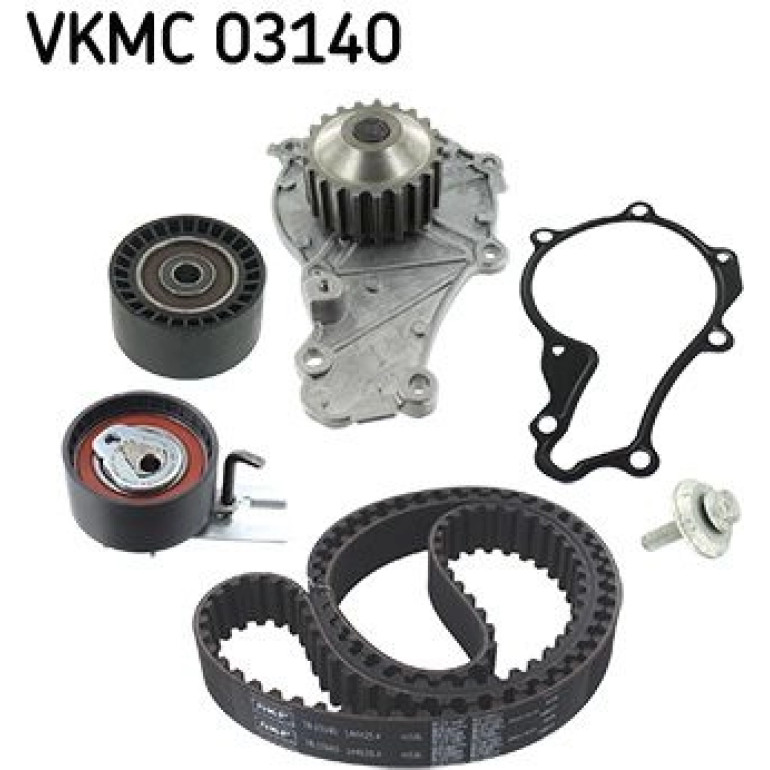 Wasserpumpe + Zahnriemensatz VKMC 03140 Wasserpumpe + Zahnriemensatz VKMC 03140