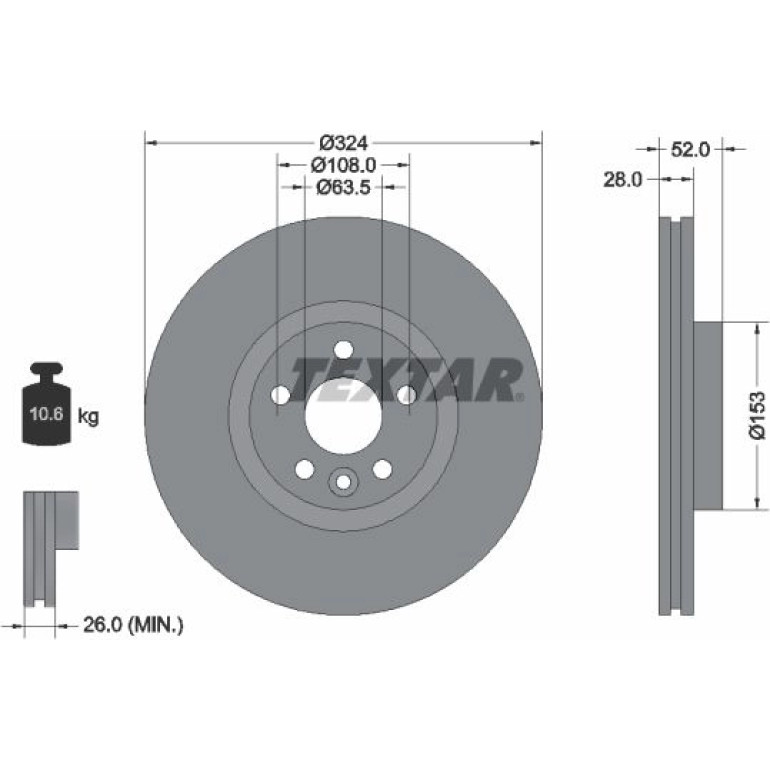 Bremsscheibe 92293205