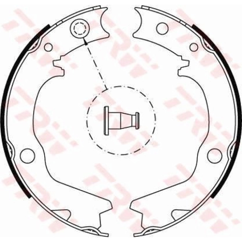 Bremsbackensatz, Feststellbremse GS8479 Bremsbackensatz, Feststellbremse GS8479
