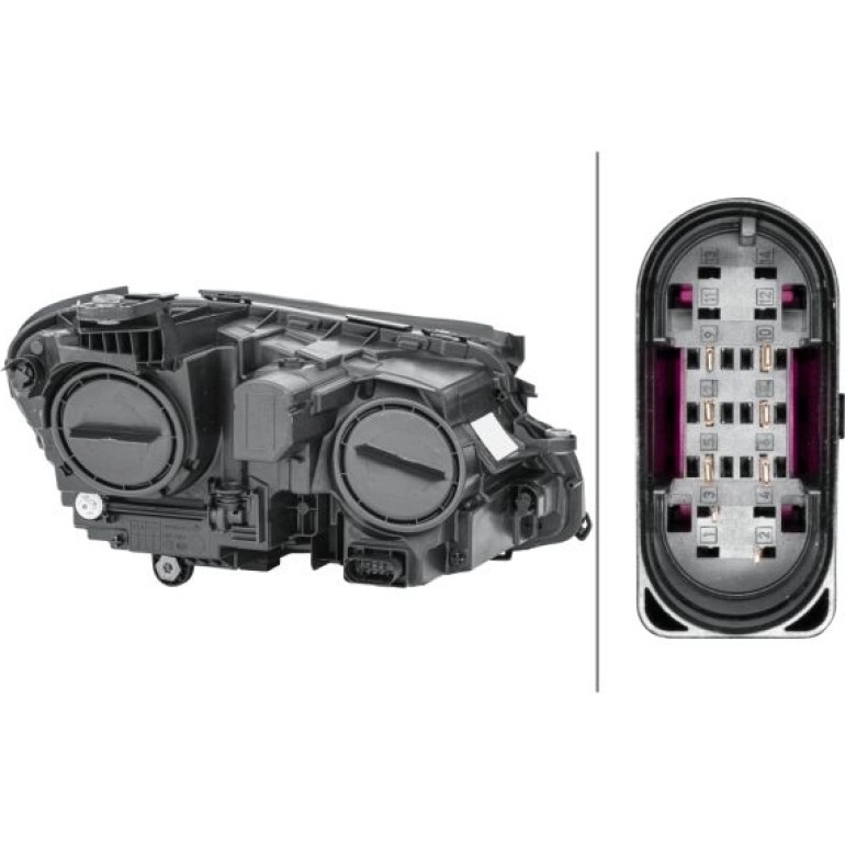 Hauptscheinwerfer 1EG 012 076-051