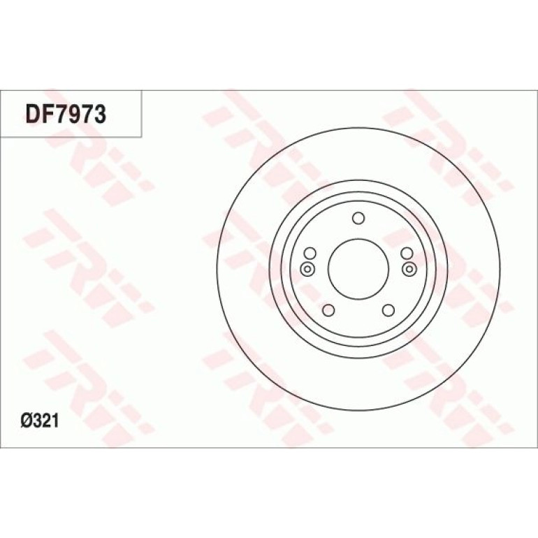 Bremsscheibe DF7973 Bremsscheibe DF7973