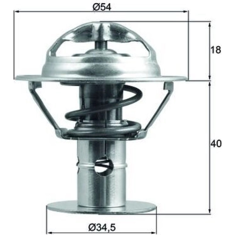 Thermostat, Kühlmittel TX 180 86D