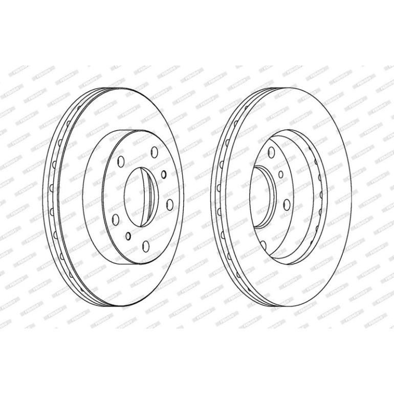 Bremsscheibe DDF1356 Bremsscheibe DDF1356