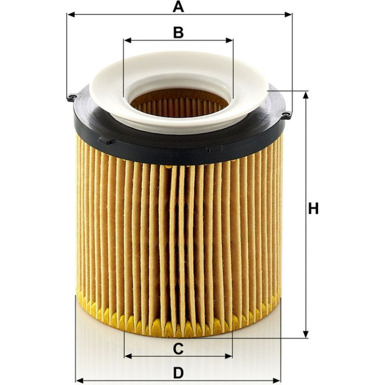 Ölfilter HU 8002 X KIT Ölfilter HU 8002 X KIT