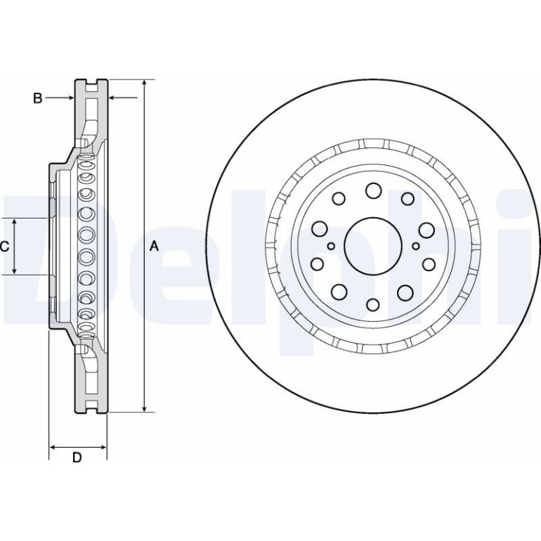 Bremsscheibe BG9187C