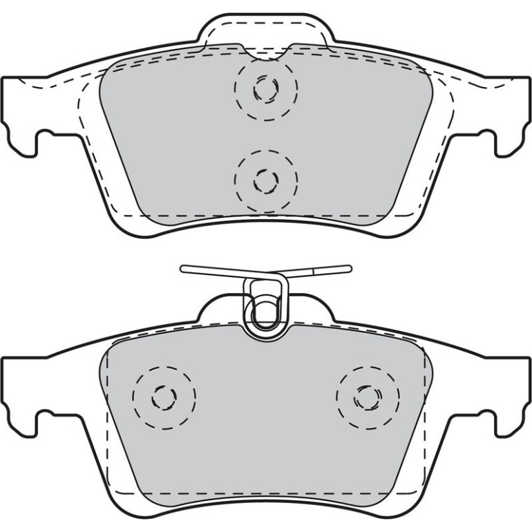 Bremsbelagsatz, Scheibenbremse 601044 Bremsbelagsatz, Scheibenbremse 601044