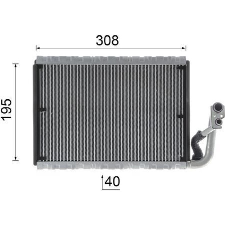 Verdampfer, Klimaanlage AE 91 000P
