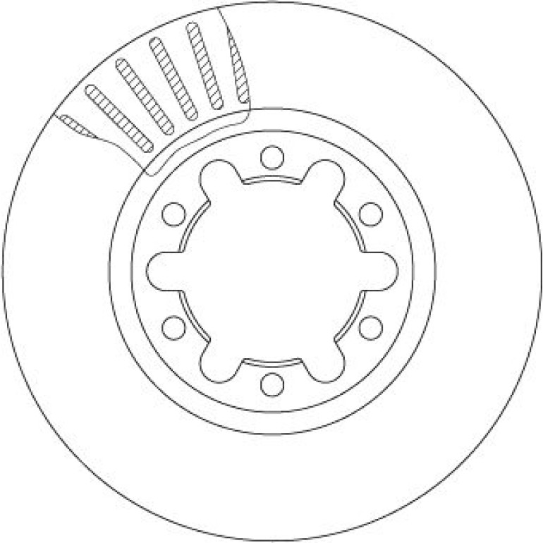 Bremsscheibe DF7237 Bremsscheibe DF7237