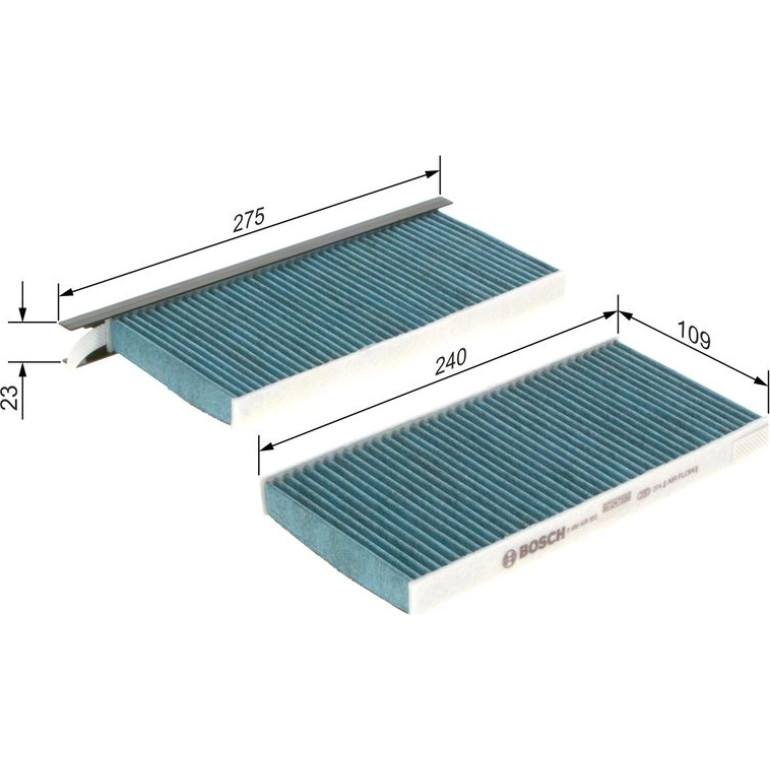 BOSCH 0 986 628 553 Innenraumfilter FILTER+ BOSCH 0 986 628 553 Innenraumfilter FILTER+
