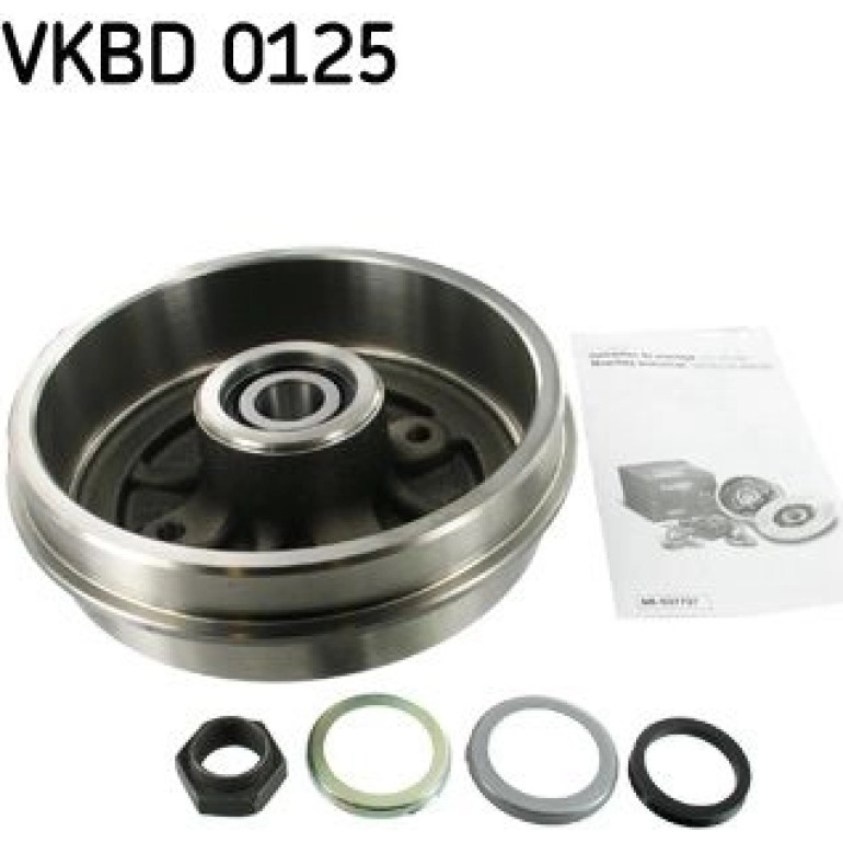 Bremstrommel VKBD 0125 Bremstrommel VKBD 0125