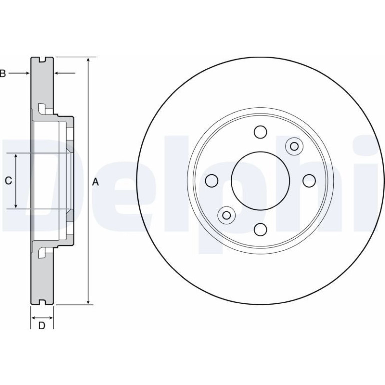 Bremsscheibe BG4459C Bremsscheibe BG4459C