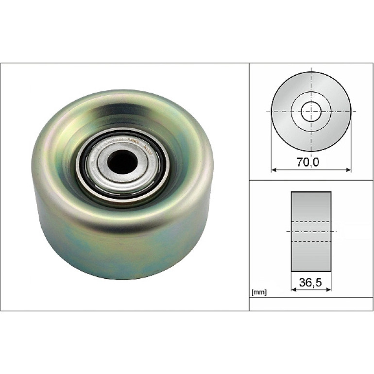 Umlenk-/Führungsrolle, Keilrippenriemen 532 0780 10 Umlenk-/Führungsrolle, Keilrippenriemen 532 0780 10
