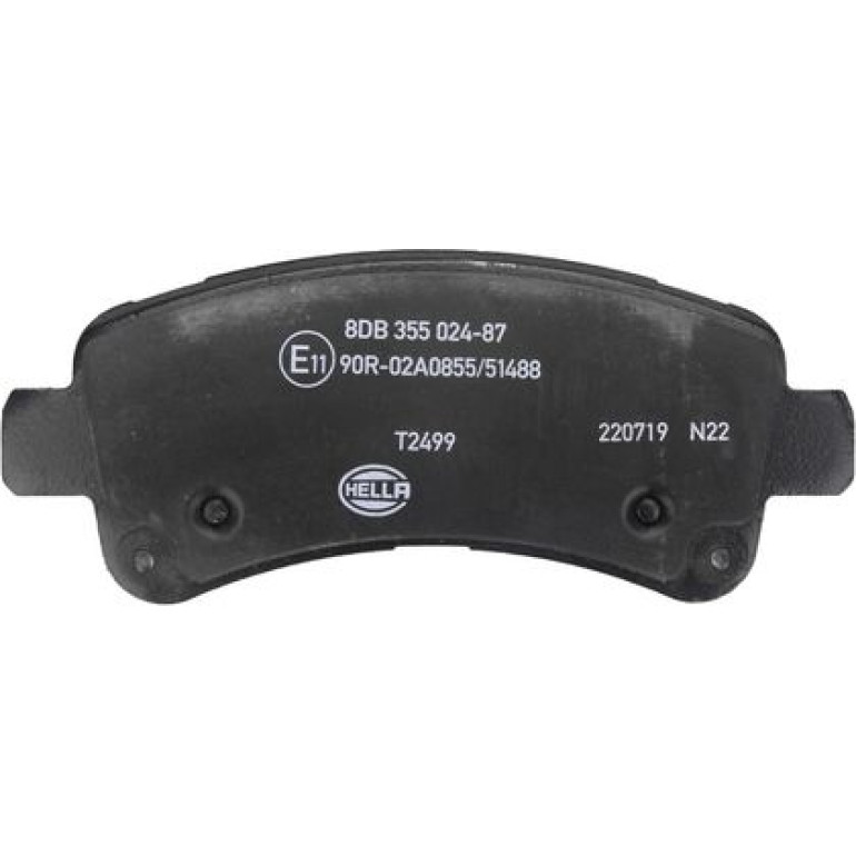 Bremsbelagsatz, Scheibenbremse 8DB 355 024-871 Bremsbelagsatz, Scheibenbremse 8DB 355 024-871