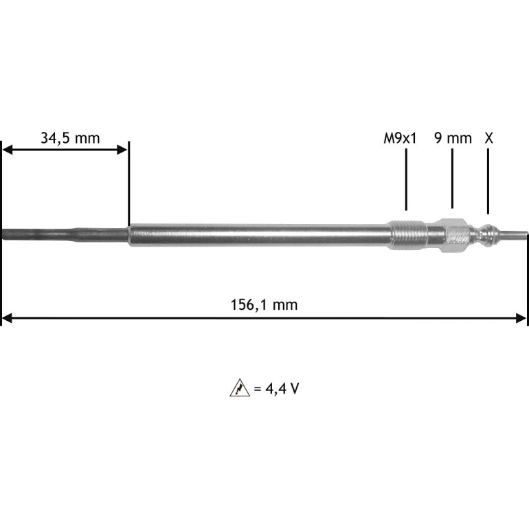 Glühkerze 345218 Glühkerze 345218