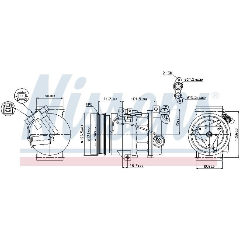Kompressor, Klimaanlage 89386