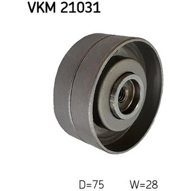 Umlenk-/Führungsrolle, Zahnriemen VKM 21031 Umlenk-/Führungsrolle, Zahnriemen VKM 21031