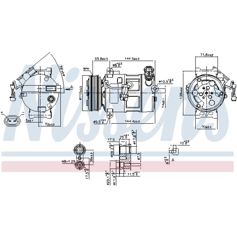 Kompressor, Klimaanlage 89310 Kompressor, Klimaanlage 89310