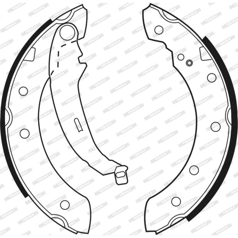Bremsbackensatz FSB519 Bremsbackensatz FSB519