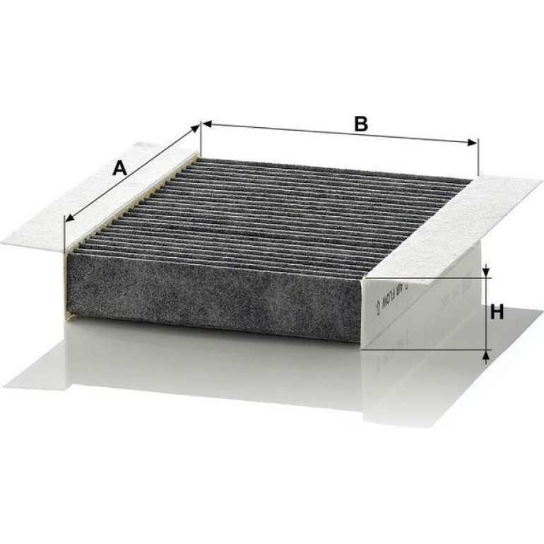 MANN-FILTER CUK 1820-2 Innenraumfilter, Aktivkohlefilter MANN-FILTER CUK 1820-2 Innenraumfilter, Aktivkohlefilter