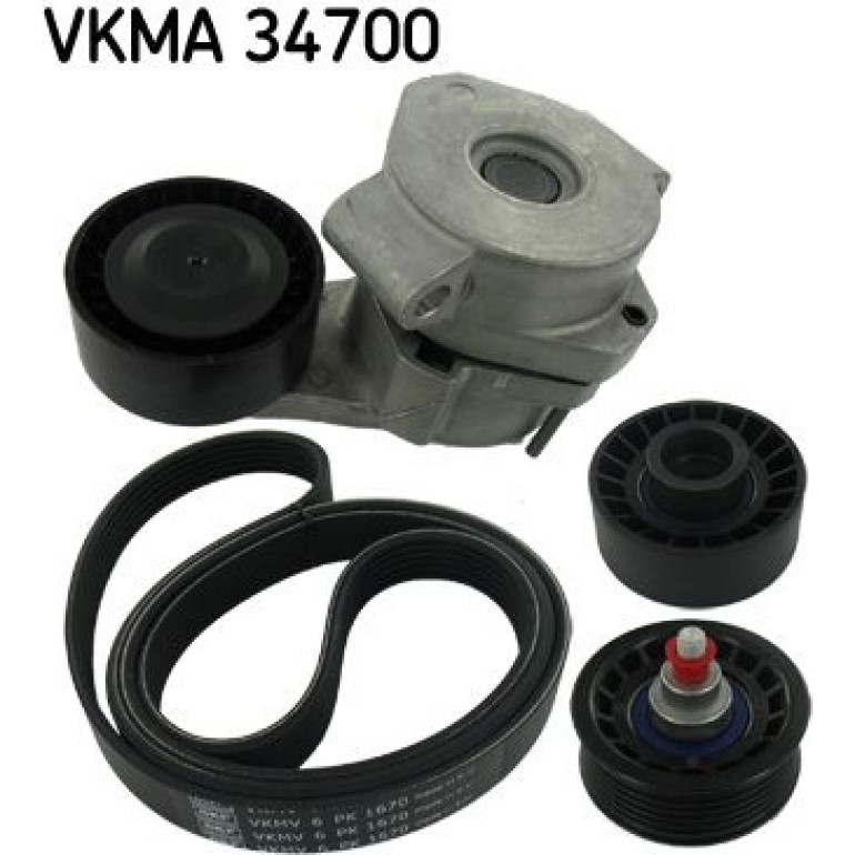 Keilrippenriemensatz VKMA 34700
