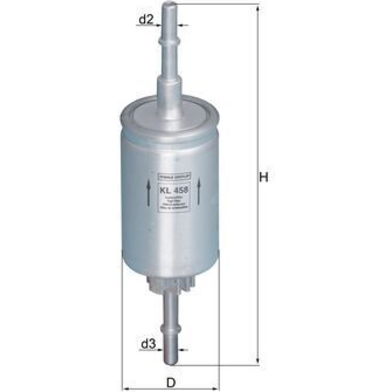 Kraftstofffilter KL 458 Kraftstofffilter KL 458