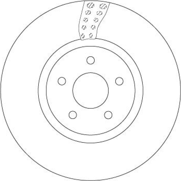 Bremsscheibe DF6662S