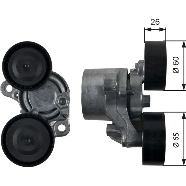 Spannrolle, Keilrippenriemen T39199 Spannrolle, Keilrippenriemen T39199
