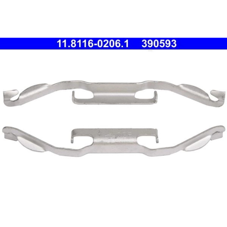 Feder, Bremssattel 11.8116-0206.1
