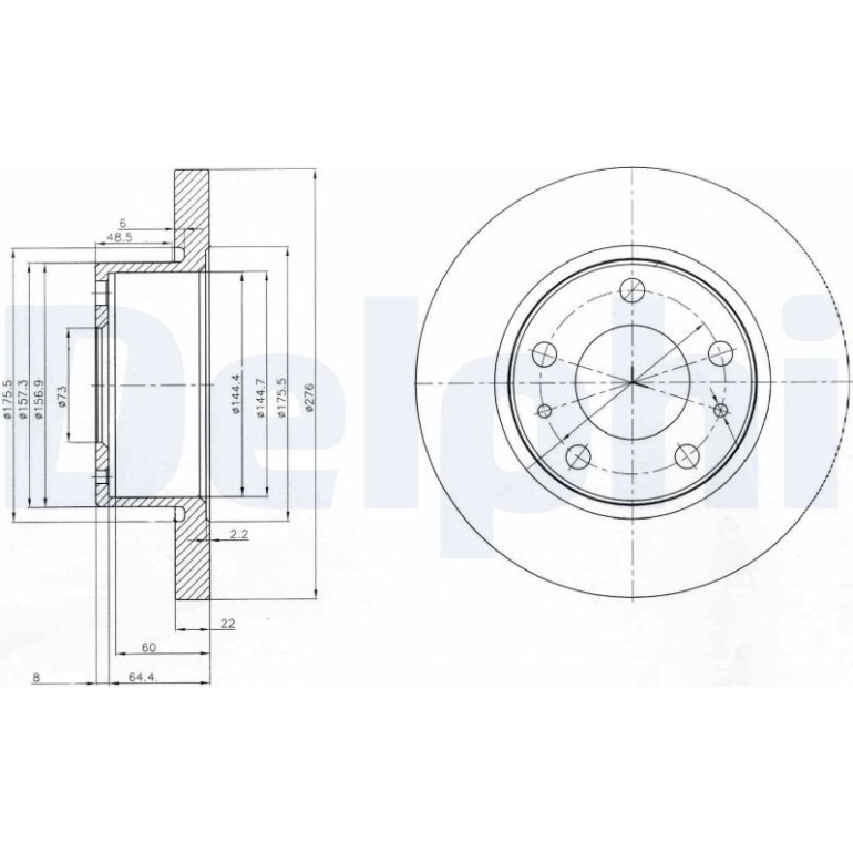 Bremsscheibe BG3752