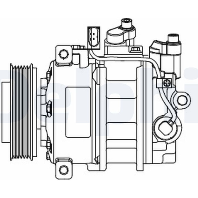 Kompressor, Klimaanlage CS20546