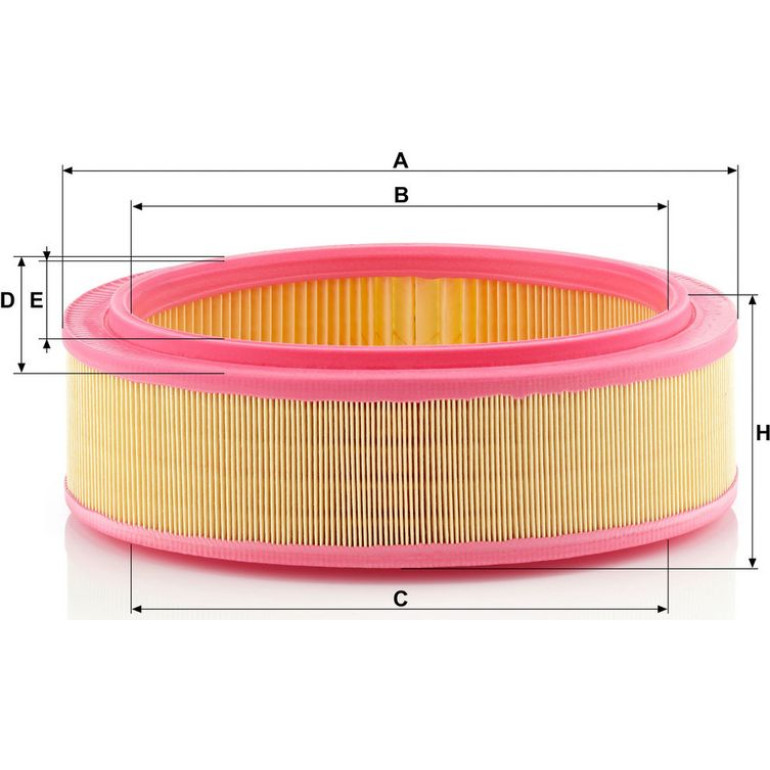 MANN-FILTER C 2672/1 Luftfilter MANN-FILTER C 2672/1 Luftfilter