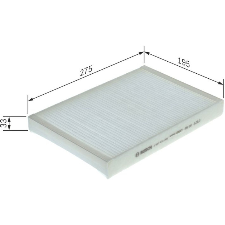 BOSCH 1 987 432 205 Innenraumfilter FILTER+