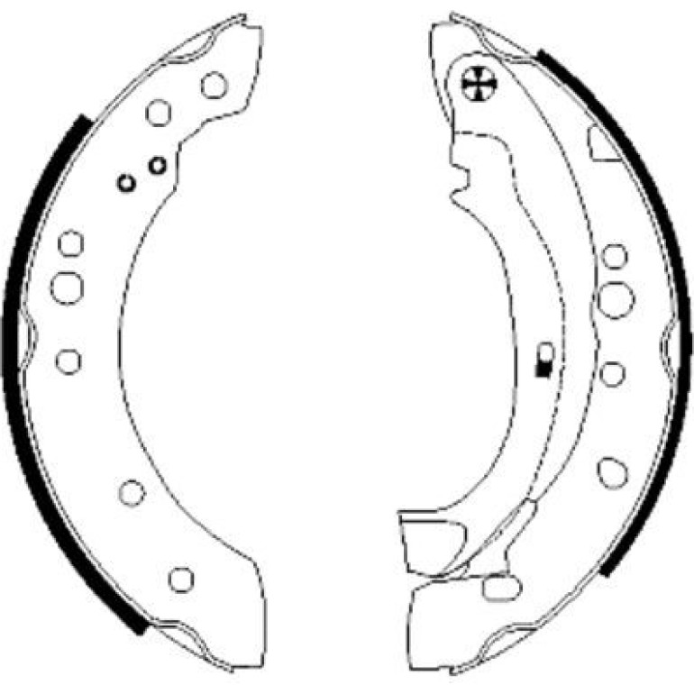 Bremsbackensatz 91059800 Bremsbackensatz 91059800