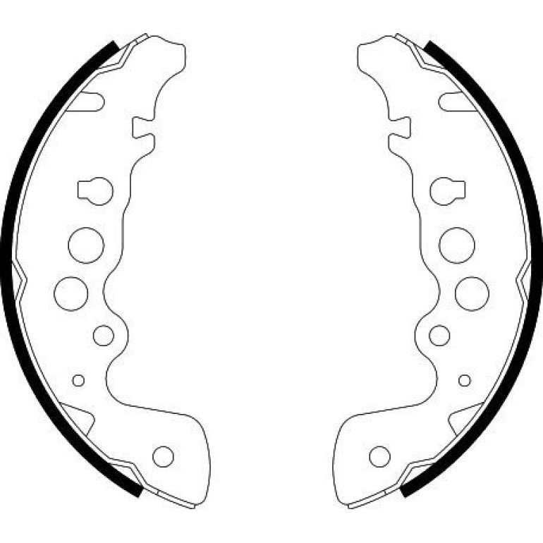 Bremsbackensatz 8DB 355 001-921