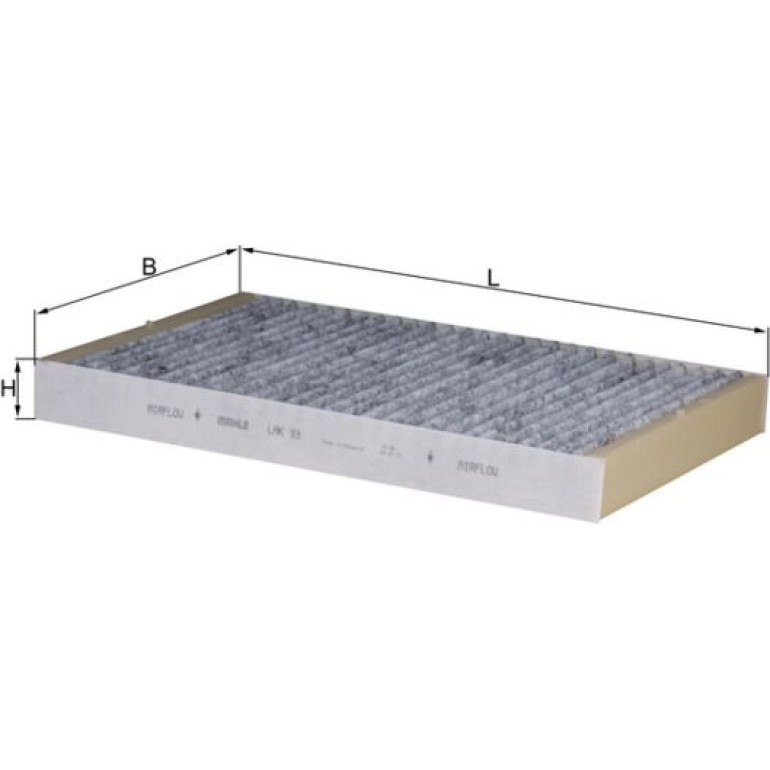 Filter, Innenraumluft LAK 93