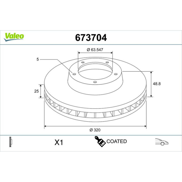 Bremsscheibe 673704