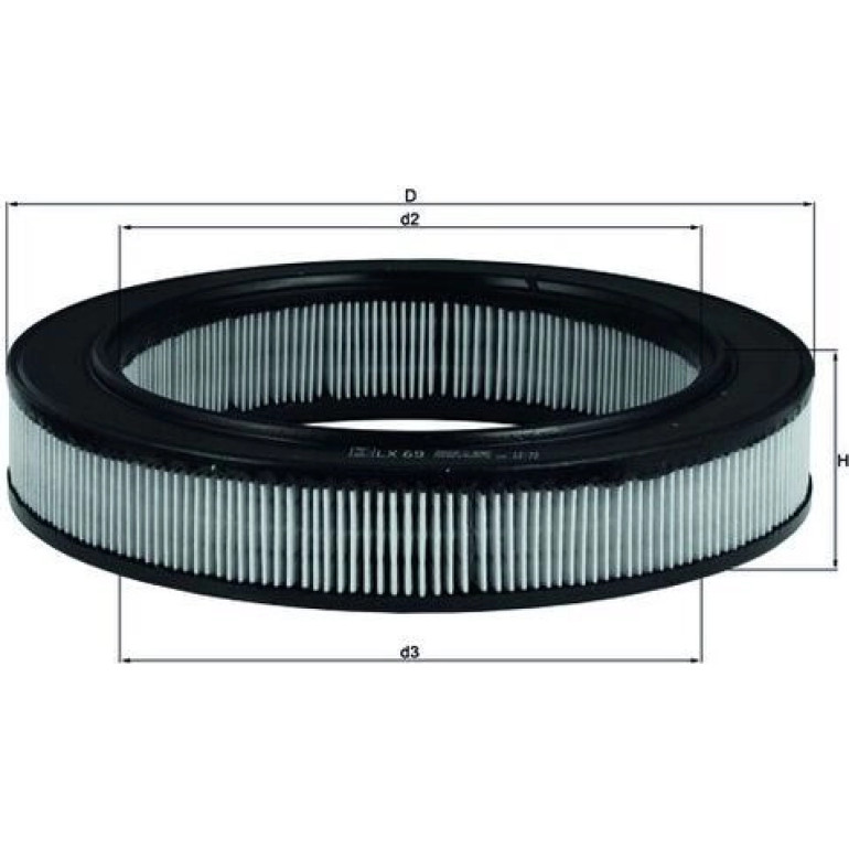 Luftfilter LX 69