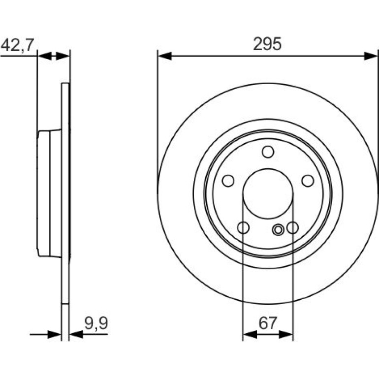 Bremsscheibe 0 986 479 A04