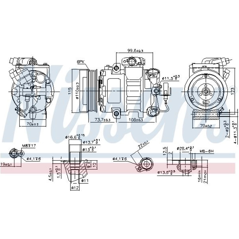 Kompressor, Klimaanlage 89026