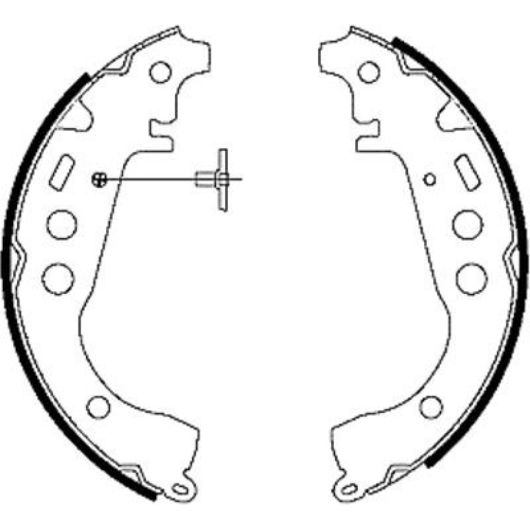 Bremsbackensatz 91053500 Bremsbackensatz 91053500
